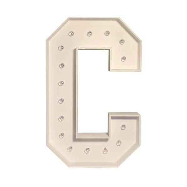 Marquee Letter C
