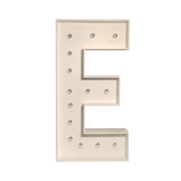 Marquee Letter E