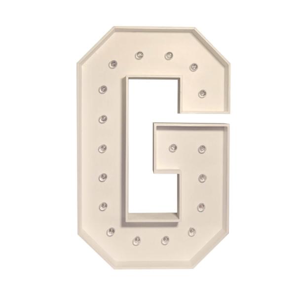 Marquee Letter G