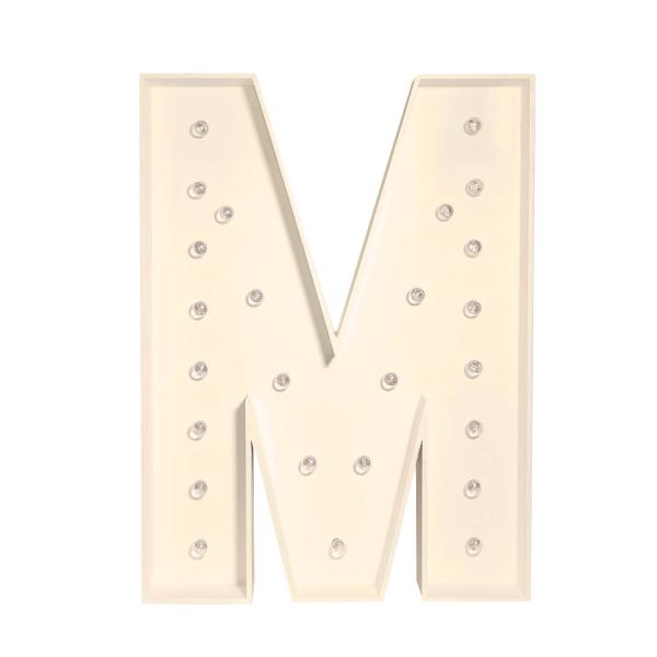 Marquee Letter M