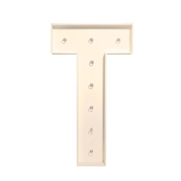 Marquee Letter T