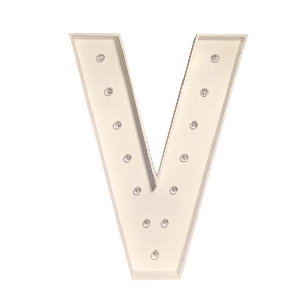 Marquee Letter V