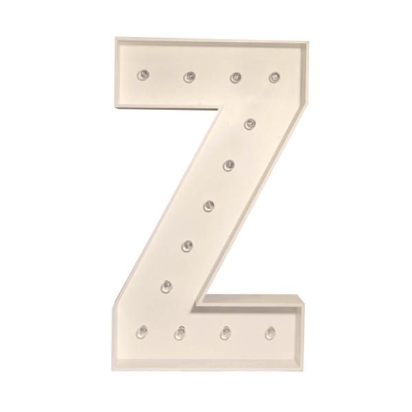 Marquee Letter Z